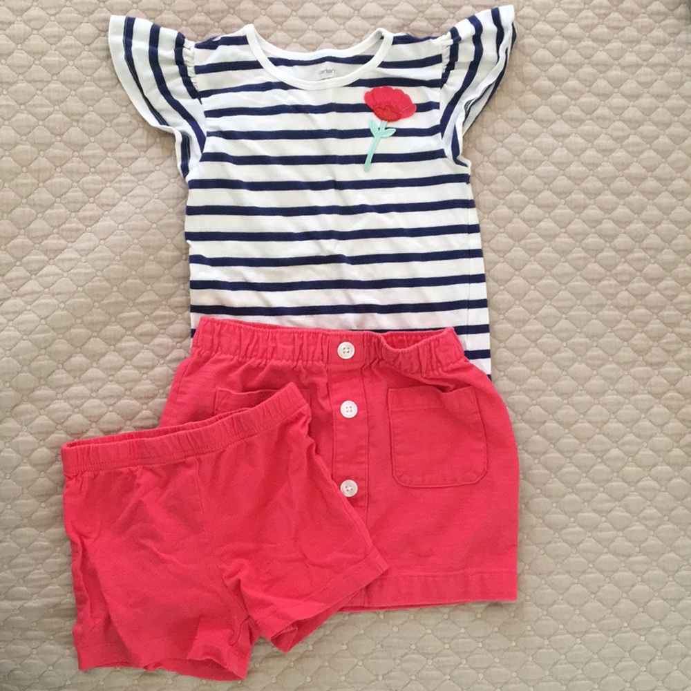Carter’s 5T Rosebud Set